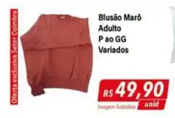 Blusão Maro Adulto Pao GG Variados