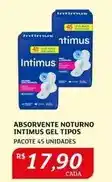 Assaí Atacadista Intimus - absorvente noturno gel tipos oferta