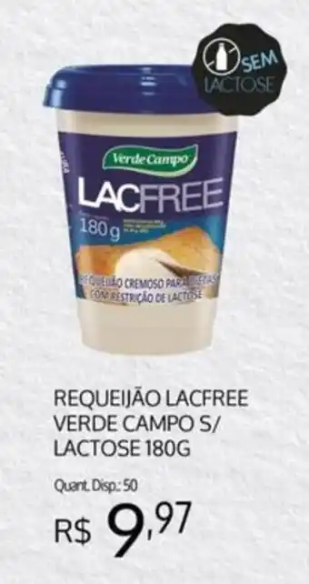 Bistek Supermercados Requeijão lacfree verde campo s/ lactose oferta