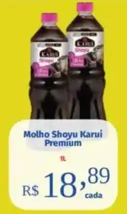 Supermercados Mateus Molho Shoyu Karui Premium oferta