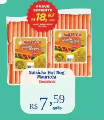 Supermercados Mateus Salsicha Hot Dog Mauricéa Congelada oferta