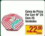 Max Atacadista De - caixa de pizza fer corr n° 25 com 25 unidades oferta