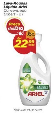 lava-roupas Liquido Ariel 2L