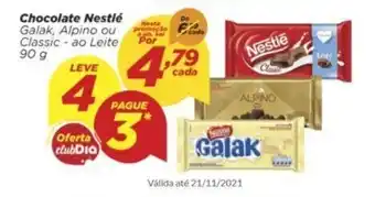 Dia Chocolate Nestle 90g oferta