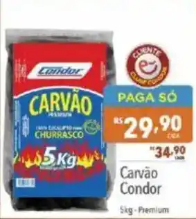 Supermercados Condor Carvão Condor oferta