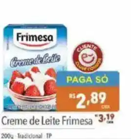 Supermercados Condor Creme de Leite Frimesa oferta