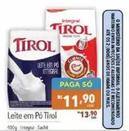 Supermercados Condor Leite em Pó Tirol oferta