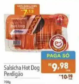 Supermercados Condor Salsicha Hot Dog Perdigão oferta