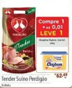 Supermercados Condor Tender Suíno Perdigão oferta