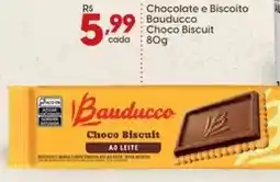 Supper Rissul Bauducco - chocolate e biscoito choco biscuit oferta