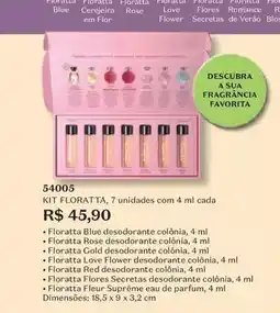 O Boticário Floratta - kit oferta