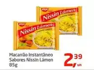 Tenda Atacado Nissin - macarrão instantâneo sabores oferta