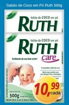 Supermercados Guanabara Sabao de Coco em po Ruth 500g oferta