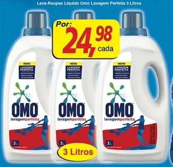 Supermercados Guanabara Lava-roupas Liquido Omo Lavagem Perfeita 3L oferta
