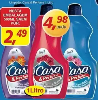 Supermercados Guanabara Limpador Casa & Perfume 1L oferta