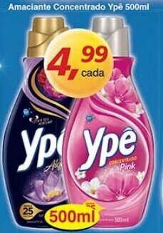 Supermercados Guanabara Amaciante Concentrado Ype 500ml oferta