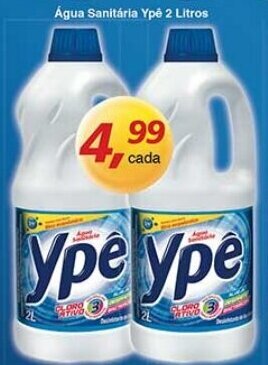 Supermercados Guanabara Agua Sanitaria Ype 2L oferta