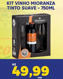 Tatico Kit vinho mioranza tinto suave oferta