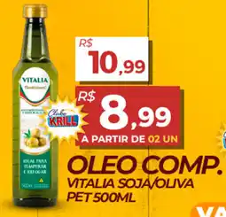 Rede Krill Oleo comp. vitalia soja/oliva pet oferta