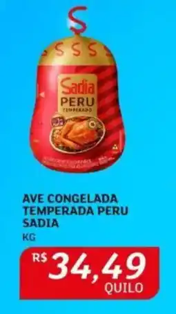 Assaí Atacadista AVE CONGELADA TEMPERADA PERU SADIA oferta