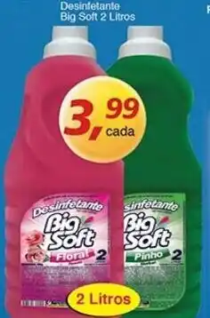 Supermercados Guanabara Desinfetante Big Soft 2L oferta