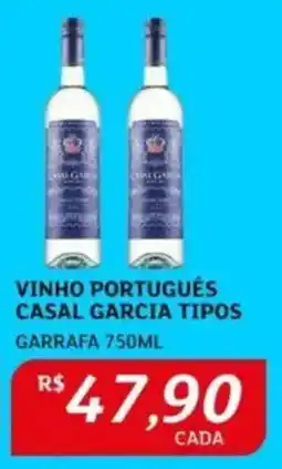 Assaí Atacadista Vinho português casal garcia tipos garrafa oferta