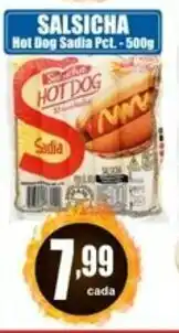 Salsicha Hot Dog Sadia pct 500g
