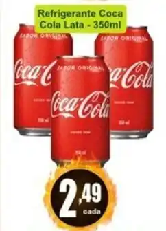 Refrigerante Coca Cola lata 350ml