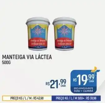 Supermercado Guará Manteiga via láctea oferta