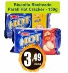 Biscoito Recheado Parati Hot Cracker 150g