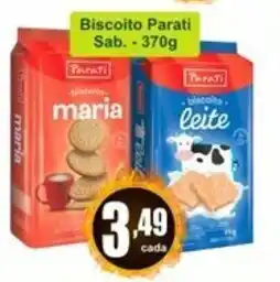 Sol Supermercados Biscoito Parati Sab. 370g oferta