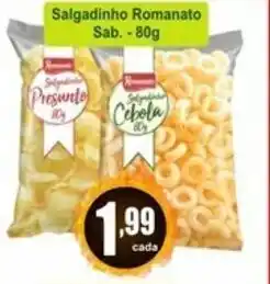 Salgadinho Romanato Sab. 80g