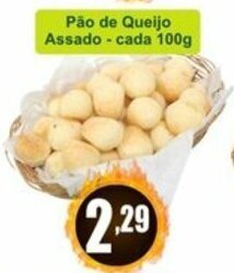 Pao de Queijo Assado cada 100g