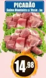 Picadao Suino Dianteiro c/ Osso 1kg