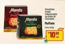 Muffato Muffato - panettone frutas selecionadas ou gotas de chocolate oferta