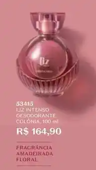 O Boticário Liz - inteso desodorante colônia oferta