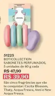 O Boticário Thaty - boticollection sabonetes perfumados oferta