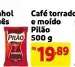 Pilão - café torrado e moído