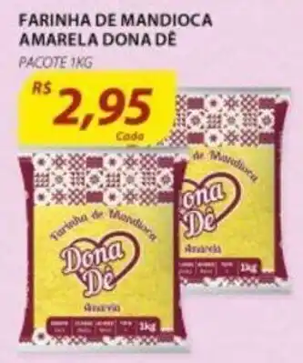Assaí Atacadista Farinha de Mandioca Amarela Dona De 1kg oferta