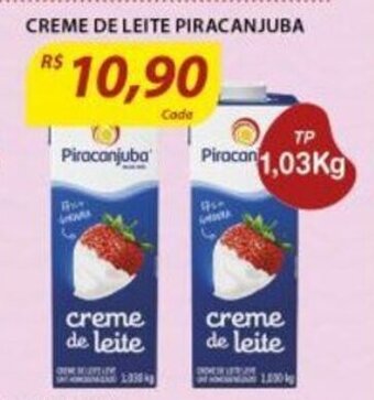 Assaí Atacadista Creme de Leite Piracanjuba 1,03kg oferta