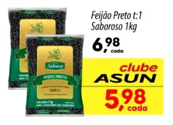 Asun Feijão Preto t:1 Saboroso oferta