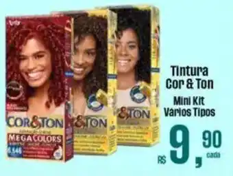 Supermercados Mateus Tintura Cor & Ton Mini Kit Varios Tipos oferta