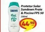D'avó Supermercado Protetor solar sundown praia & piscina fps 50 200ml oferta