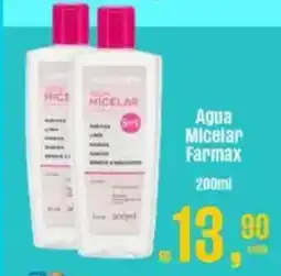 Supermercados Mateus Agua Micelar Farmax oferta