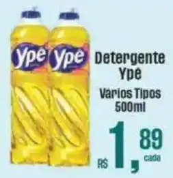 Supermercados Mateus Detergente Ype Varios Tipos oferta