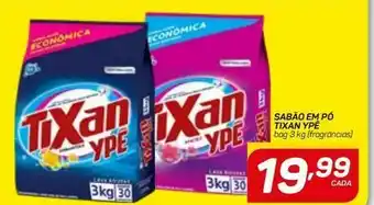 GBarbosa Sabão em pó tixan ypê bag 3 kg oferta