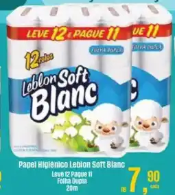 Supermercados Mateus Papel Higiénico Leblon Soft Blanc oferta