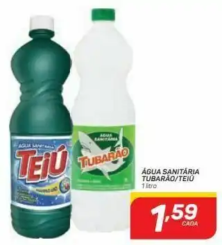 GBarbosa Água sanitária tubarão/teiú 1 litro oferta