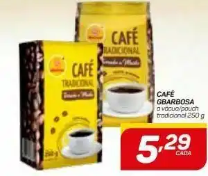 GBarbosa Café gbarbosa a vácuo/pouch tradicional 250 g oferta