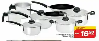Feirinha de panelas polidas arnix